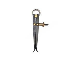 Pinzas de precisión de latón para joyería, tipo calibre, de 12 pulgadas, con piezas de latón, herramienta de medición para bricolaje SUNTOOLS/STIPL Modelo 1480P - Product Image 1