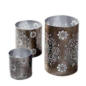 Best Designer Handmade Durable Iron Votive <b>Candle</b> <b>Holder</b> with Customized Printing for Christmas Home Decor - Product Image 1