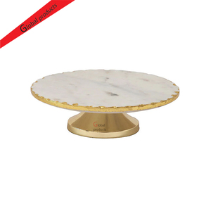 Base para Pastel de Calidad Premium con Acabado Dorado, Decoración de Mesa para Hotel, Restaurante y Bar - Product Image 1
