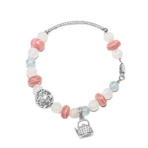 Pulsera de nuevo diseño B. Energy by beGems Sweet Moon Pulsera de plata para mujer Joyería elegante hecha a mano - Product Image 1