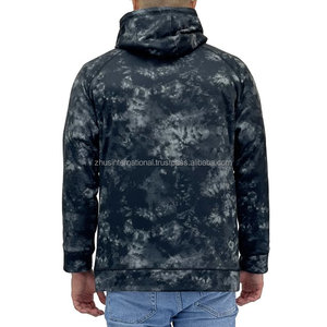 เสื้อฮู้ดสวมหัวแบบลำลองใส่ได้ทั้งชายและหญิงเสื้อมีฮู้ดแบบสวมหัวพิมพ์ซับลิเมชันผ้าฝ้ายขนแกะ100% สำหรับฤดูหนาว - Product Image 2