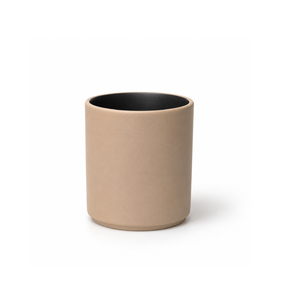 Fine Porcelain Double Wall Coffee Travel Mug Japanese Style Modern MARUASA PORCELAIN FACTORY Model P2-16 Japan 4-Cup Gift - Product Image 1