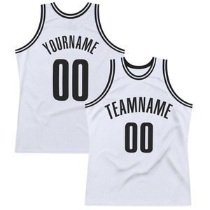 Camiseta de Baloncesto Personalizada Blanca y Negra sin Mangas con Cuello Redondo, Nombre y Número del Equipo, Uniforme de Malla para Rendimiento Deportivo - Product Image 1