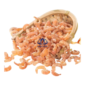 กุ้งแห้งรสเค็ม ยอดขายดีที่สุด เป็นมิตรต่อสิ่งแวดล้อม รสชาติพรีเมียม อุดมด้วยสารอาหาร ปรุงรสบลูโลตัส บรรจุภัณฑ์สุญญากาศขนาดเล็ก สำหรับตลาดโลก - Product Image 1