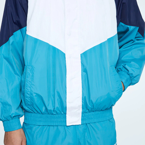 Conjunto Deportivo de Dos Piezas Personalizado al por Mayor OEM, de Verano, Corte Regular, Resistente al Viento, de Poliéster/Algodón con Forro Polar, Color Sólido - Product Image 6