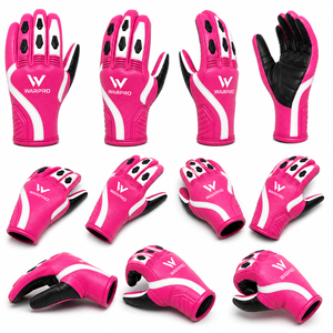 Gants de course d'été extensibles à doigts complets Pyrotect de WARPRO INDUSTRY, en polyuréthane, coupe-vent, imprimés sur mesure, unisexes, pour motocross - Product Image 6