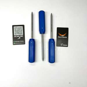 Destornillador Quirúrgico Manual Dentavex Corporation de 2 mm y 2.5 mm, Instrumento Ortopédico para Columna Vertebral y Dental, de Acero Inoxidable con Mango Azul - Product Image 3