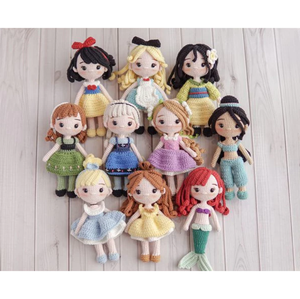 Llavero de Peluche Hecho a Mano, Muñeco Adorable de Ganchillo, Juguete Suave Tejido de Lana, Accesorios para Llaveros, Llavero de Peluche Personalizado, Venta al por Mayor a Granel - Product Image 1