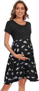 Venta al por mayor de camisetas sin mangas transpirables para mujeres embarazadas, ropa de maternidad, vestido tipo chaleco de talla grande, prendas de maternidad. - Product Image 5