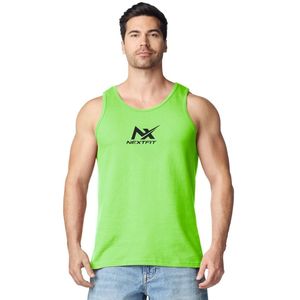 Débardeur pour homme adulte, haut sans manches à col rond, en coton mélangé confortable, vêtement décontracté d'été - Product Image 1