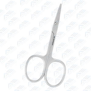 Tijeras rectas de acero inoxidable de primera calidad para recortar uñas y cuidar las cutículas, herramienta de manicura de precisión para dedos de las manos y los pies - Product Image 6