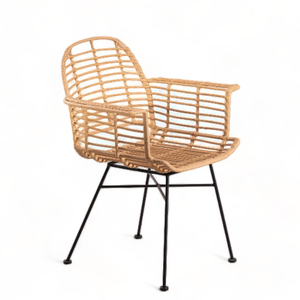 Chaise de jardin tendance avec silhouette contemporaine et durabilité toutes saisons pour la décoration des espaces extérieurs - Product Image 1