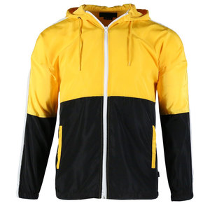 Chaqueta Cortavientos Reversible Acolchada con Capucha y Bloques de Color para Hombre, Impermeable, Deportiva, Casual, para Invierno - Product Image 3