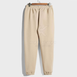 Conjunto de chándal de lana ecológico sólido con capucha para ropa informal de invierno para hombres-100% algodón transpirable ligero - Product Image 6