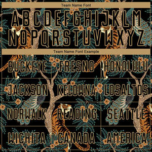 Uniforme de football personnalisé, imprimé tigre jungle, nom et numéro de l'équipe personnalisés, maillot de football, short, kit complet pour hommes, jeunes et adultes - Product Image 5