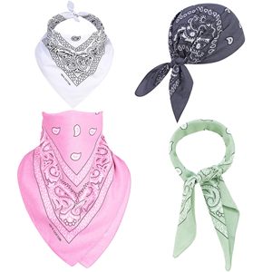 Bandana en coton premium, doux et respirant, unisexe, pour streetwear, carré, 100% coton, 22 pouces, bandana unisexe pour l'extérieur - Product Image 3