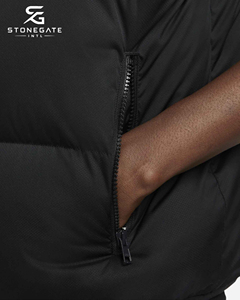 Chaleco Acolchado de Invierno para Hombre, Sin Mangas, Ligero, Cálido, Acolchado, de Poliéster y Algodón, Impermeable, Transpirable, Informal, para Actividades al Aire Libre - Product Image 3