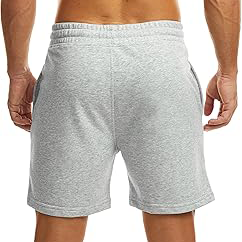 Pantalones Cortos Deportivos de Algodón para Hombre, de Alta Calidad, con Logotipo Bordado Personalizado, para Verano - Product Image 4