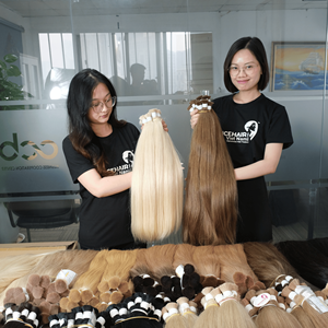 Cheveux vierges vietnamiens crus de haute qualité 100% cheveux humains en vrac, sans silicone, lustre naturel - Product Image 3