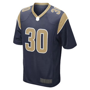 Camiseta de Fútbol Americano Personalizada para Hombre, Uniforme de Fútbol Americano Transpirable de Secado Rápido, Ropa Deportiva de Equipo OEM ODM - Product Image 1
