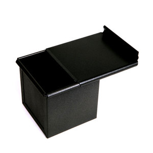 Moule à pain en forme de cube antiadhésif en PTFE professionnel 6x6x6cm avec couvercle coulissant, en acier au carbone robuste, qualité professionnelle - Product Image 6