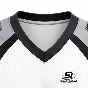 Hot Selling <b>Cheap</b> Price Latest Design Customizable Breathable Short Sleeve American Football Uniform 100% Polyester - Product Image 6