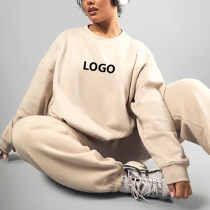 Sudadera con Capucha para Mujer OEM, Logotipo Personalizado de Alta Calidad en la Parte Delantera, Sudadera Informal de Otoño/Invierno, 100% Algodón Tejido de Felpa 2026 - Product Image 1