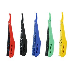 Customized Logo and Customized Packaging Adjustable Blade Barber <b>Razors</b> Disposable Paper Coated Barber <b>Razor</b> with Plastic - Product Image 2