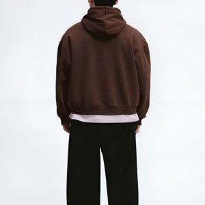 Sudaderas con Capucha Oversize de Alta Calidad para Hombre, con Bloques de Color, de Algodón y Felpa, Estilo Casual Urbano, Venta al por Mayor OEM - Product Image 3