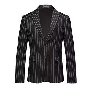 Blazer Personalizable de Alta Gama para Hombre, Traje de Negocios y Ocio, Lana, Poliéster, Algodón, Alta Calidad, Oficina, Adulto - Product Image 1