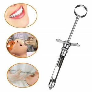 1pcs Dental Syringe Stainless Steel Aspirating Syringe Dentist Injector Tool for Dentistry <b>Surgical</b> <b>Instrument</b> Dental Injection - Product Image 6