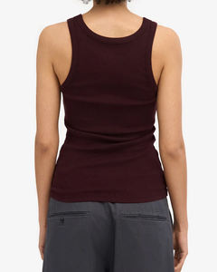 Top Corto de Tirantes Finos de Algodón Acanalado con Cuello Redondo y Encaje, Ecológico y Casual, Personalizado para Mujer 2026 - Product Image 3