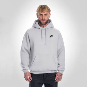 เสื้อฮู้ดดี้ผู้ชาย OEM แบบสั่งทำพิเศษ ผ้าเฟรนช์เทอร์รี่เนื้อหนา ทรงโอเวอร์ไซส์ ไหล่ตก สไตล์สตรีทแวร์ ทรงหลวม สวมใส่สบาย ผลิตในอเมริกา - Product Image 1