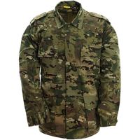 Uniforme tactique camouflage en toile, vente en gros, sur mesure, coton/polyester, séchage rapide, respirant, pour agents de sécurité