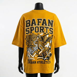 Camiseta Extra Grande para Mujer, Algodón Jersey Premium GSM, Suave y Transpirable, Impresión en Pantalla Morada, Logotipo Personalizado, Camisetas Extra Grandes de Algodón para Mujer - Product Image 5