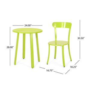 Set Bistrot Barbados: Elegante Arredamento da Esterno per Intrattenimento all'Aperto - Product Image 6