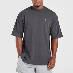 T-shirt Homme Col Rond Coupe Slim 2026 en Coton de Haute Qualité avec Impression Personnalisée du Logo – T-shirt Oversize en Promotion - Product Image 2
