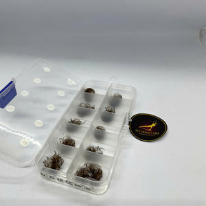 Extensiones de Pestañas de Pelo Sintético Marrón Oscuro Listas para Enviar, Hechas a Mano, 10D 20D, Bandejas de Pestañas Premade, 0.07 Mix 7-25mm, Curvatura D - Product Image 5