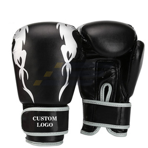 Gants de boxe en cuir personnalisables de haute qualité 10oz pour le kickboxing et l'entraînement MMA - Product Image 2