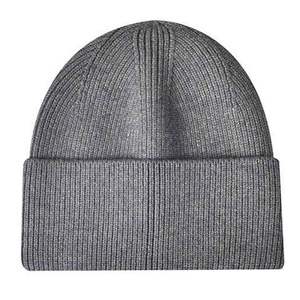 Unisex Solid Color Beanie Hat 100% Acrylic Knit <b>Winter</b> <b>Cap</b> Casual Style Adult Size 56-58CM - Product Image 1