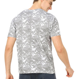 T-shirts d'été 100% coton pour adultes, manches courtes, col rond, prix bas - Product Image 4