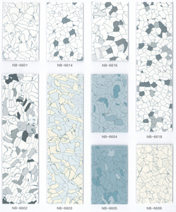 Ameliyathane için ESD Dissipative 2.0-3.0mm kalın kimyasal direnç homojen anti-statik PVC vinil döşeme, steril oda - Product Image 2
