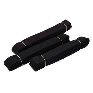 Ceintures de karaté sur mesure brodées, vêtements d'arts martiaux à vendre, très demandées, de haute qualité, vente en gros, personnalisables, bicolores - Product Image 1