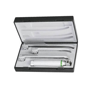 Laringoscopio de Fibra Óptica Miller, Juego de 3 Hojas, CE ISO, Instrumentos de Diagnóstico ORL, Herramientas de Laringoscopia Veterinaria, Personalizables - Product Image 2