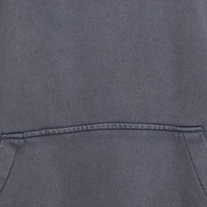 Sudadera con Capucha Personalizada para Hombre, Teñida, Estilo Urbano Relajado, para Marcas de Ropa Estadounidenses, con Logotipo Personalizado - Product Image 4