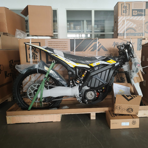 Ventes d'usine 2026 Moto tout-terrain électrique 74V 60Ah Moteur central 24.5KW Suspension avant et arrière Légère Haute vitesse - Product Image 4