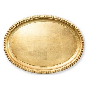 Bandeja de Latón Hecha a Mano de Lujo, Perfecta para Servir Té, Café y Desayuno, Decorativa para el Hogar, Cocina, Hotel y Restaurante - Product Image 1