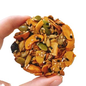 Vietnam Natural Low-Fat <b>Cereal</b> Tarts Nut Butter Honey Malt Flavor Crispy Grain Breakfast Convenient Office Snack Plastic <b>Box</b> - Product Image 1