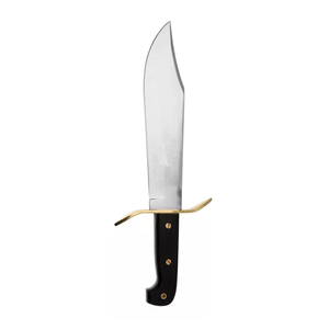 Couteau de randonnée Bowie en acier inoxydable, design utilitaire pour le camping en plein air, poignée confortable et étui inclus - Product Image 1