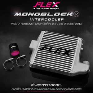 Intercooler MONOBLOC FLEX pour TOYOTA 1KD / VIGO / FORTUNER années 05-12 - Product Image 3
